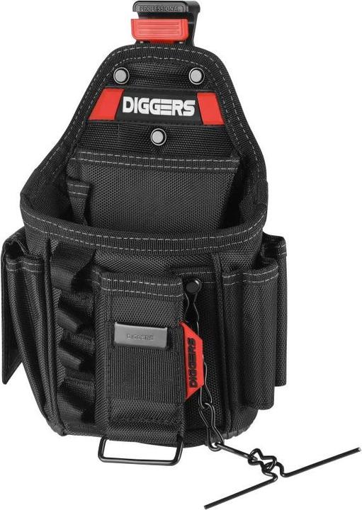 Diggers Tools DIGGERS DK620 Quick Click Elektriker Aufbewahrungstasche