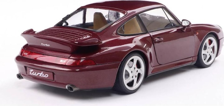 Produktbild Solido 1:18 Porsche 911 (993) Turbo 1997 silber