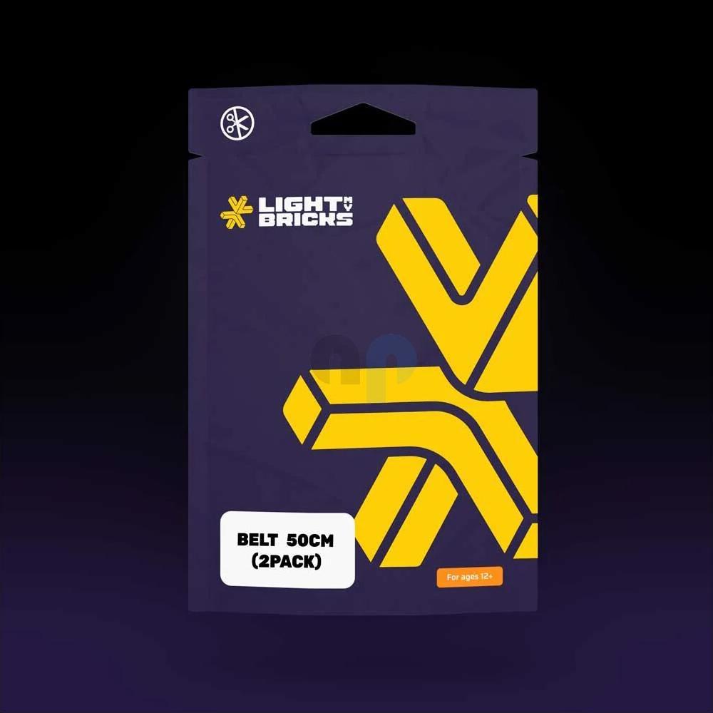 Light my bricks LMB 2.0 Belt - Flaches Verbindungskabel 50 cm (2er Pack)