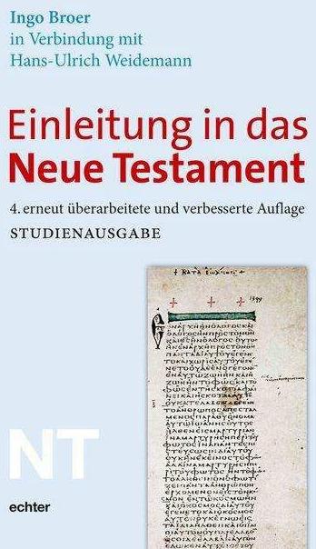Produktbild Einleitung in das Neue Testament (Deutsch, Hans-Ulrich Weidemann, Ingo Broer, 2016)
