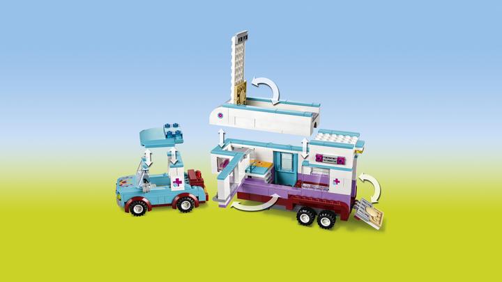Image du produit LEGO Véhicule hippomobile et vétérinaire Friends (41125, LEGO Friends)