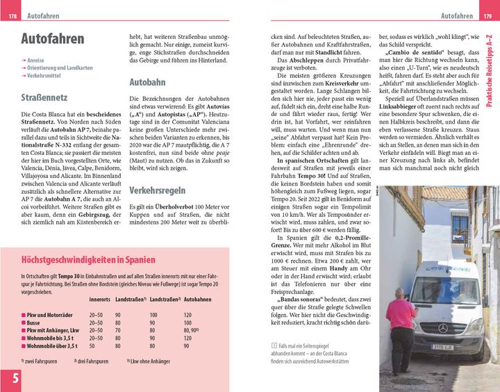 Actual product image Reiseführer Costa Blanca mit Valencia (German, Hans-Jürgen Fründt, Stephanie Schulz, 2025)