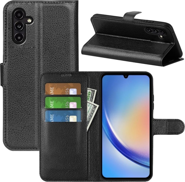 Screenguard Custodia in pelle Samsung Galaxy A34 5G Leather Guard (Samsung Galaxy A34 5G)