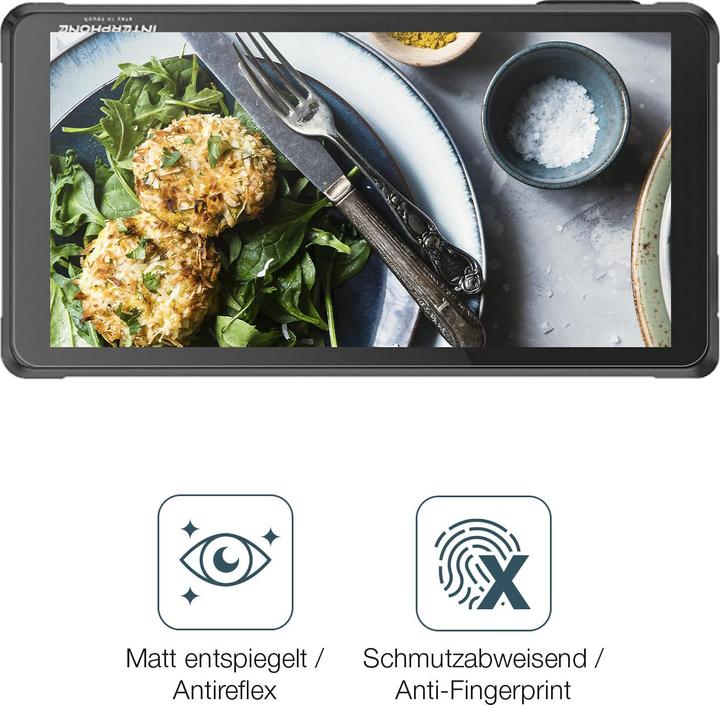 Actual product image Dipos Screen Protector Anti-Glare for Interphone RideSync