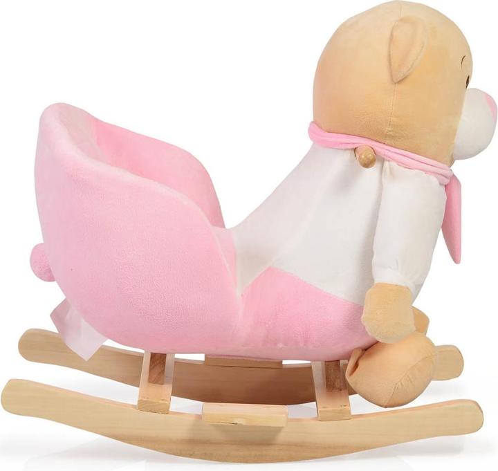 Produktbild Moni Plüsch Schaukeltier Bär rosa WJ-635