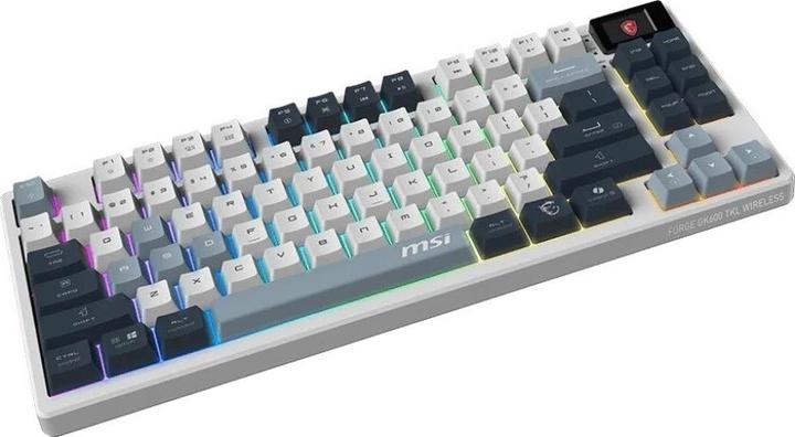 Produktbild MSI PER KEY FORGE GK600 TKL W SKY US (S11-43USP01-HH9) (US, Kabelgebunden)