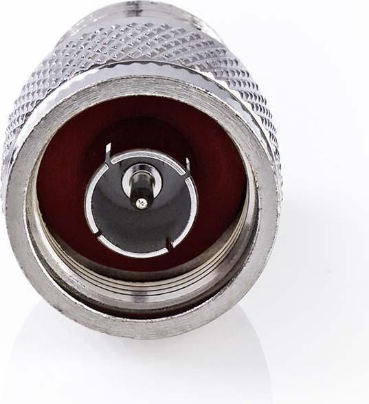 Produktbild Nedis Satelliten- und Antennenadapter N Stecker PL259 Buchse Vernickelt 75 Ohm Gerade Metall Silber (75 dB, Stecker und Verbinder)