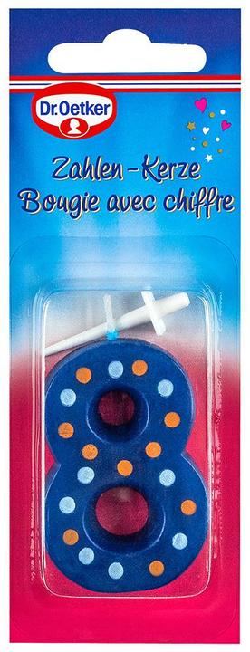 Produktbild Dr. Oetker Zahl 8 (1 Stück)