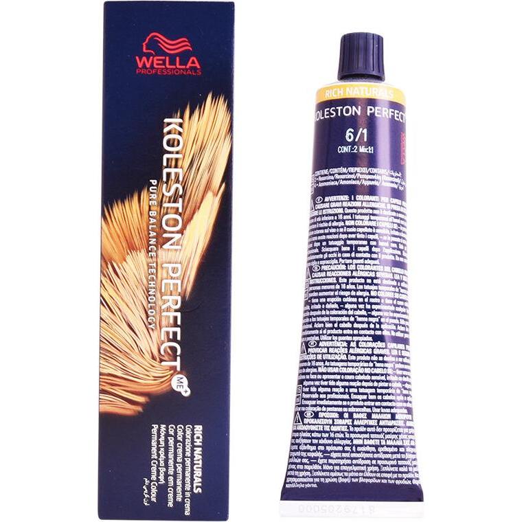 Wella, Haarfarbe, KOLESTON PERFECT ME+ RICH NATURALS 6/1 60 ml (6/1)