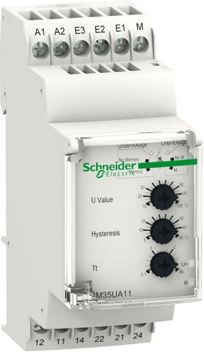 Produktbild Schneider Electric Über-& Unterspannungsüberwachung 0,05-5V