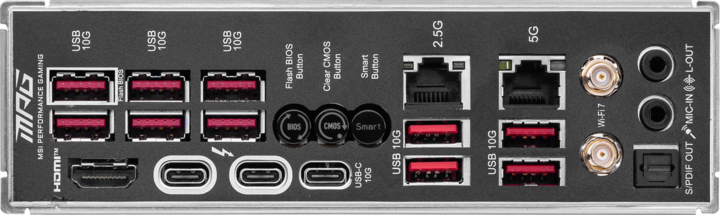 Produktbild MSI MPG Z890 CARBON WIFI (LGA 1851, Intel Z890, ATX)