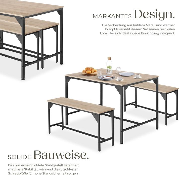 Produktbild tectake Sitzgruppe Bolton (MDF)