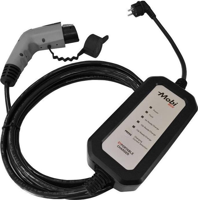 Actual product image Ratio Electric Type 1 emergency charging cable 6/7/8A (Type 13, 1.80 kW, 8 A, 5 m)