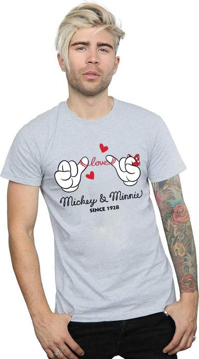 Image du produit Disney - T-shirt MICKEY MOUSE LOVE HANDS - Homme (S)