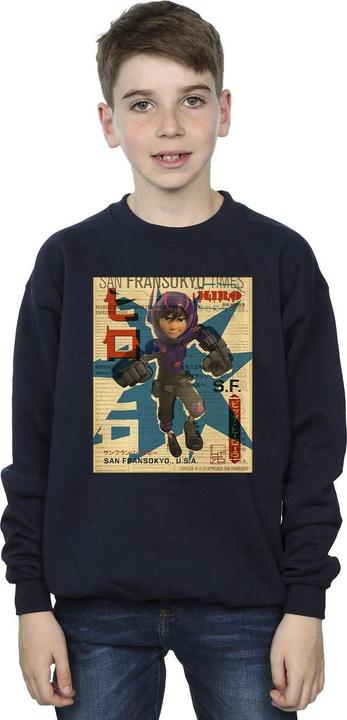 Image du produit Disney - Sweat BIG HERO BAYMAX HIRO NEWSPAPER - Garçon (140, 146)