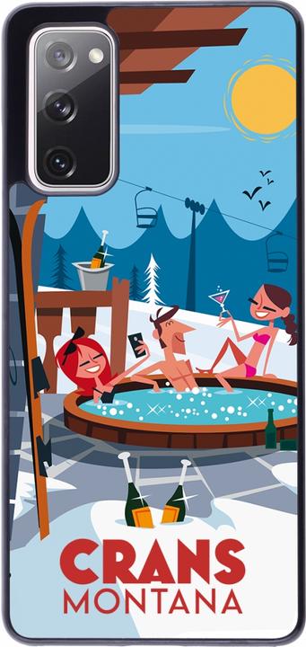 Produktbild PhoneLook Hülle Crans-Montana Mountain Jacuzzi (Samsung Galaxy S20 FE 5G)