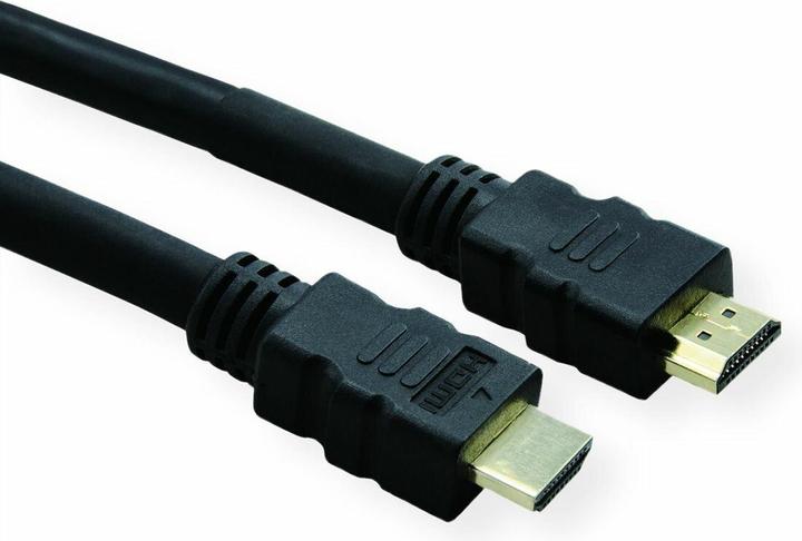 Actual product image Roline HDMI High Speed with Ethernet cable, with repeater, 25 m (25 m)