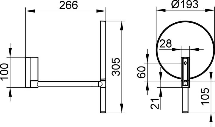 Produktbild Keuco Kosmetikspiegel