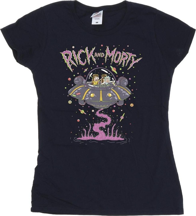 Produktbild Rick And Morty Pink Spaceship TShirt (XXL)