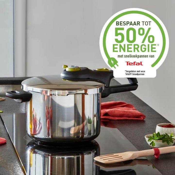 Actual product image Tefal Secure 5 Neo (22 cm, Steam cooker, Stainless steel)