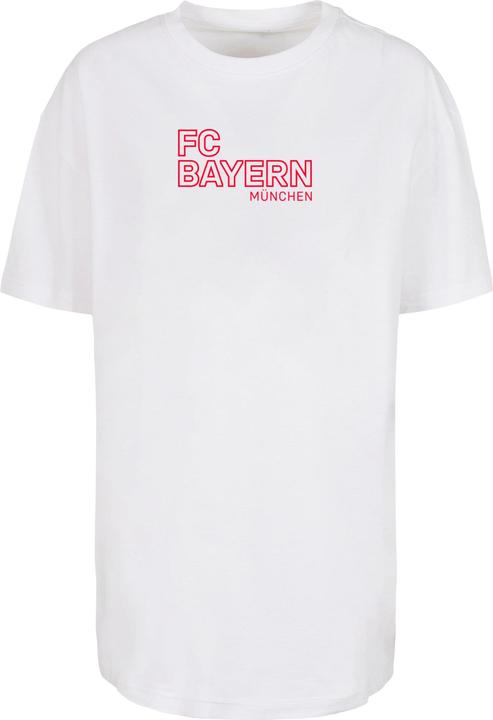 Produktbild FC Bayern München Ladies FC Bayern Red Oversized Boyfriend Tee - 118317 (XS)