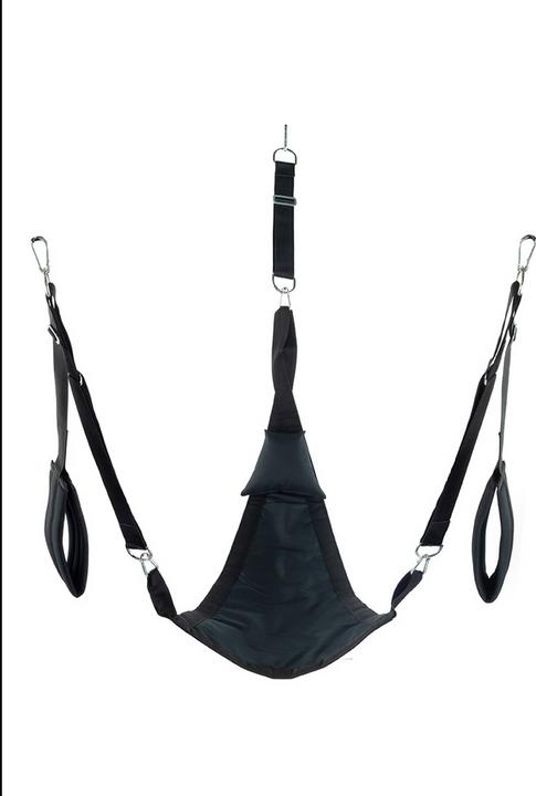 Produktbild Mr. Sling Triangle canvas sling - 3 or 4 points - Full set - Black