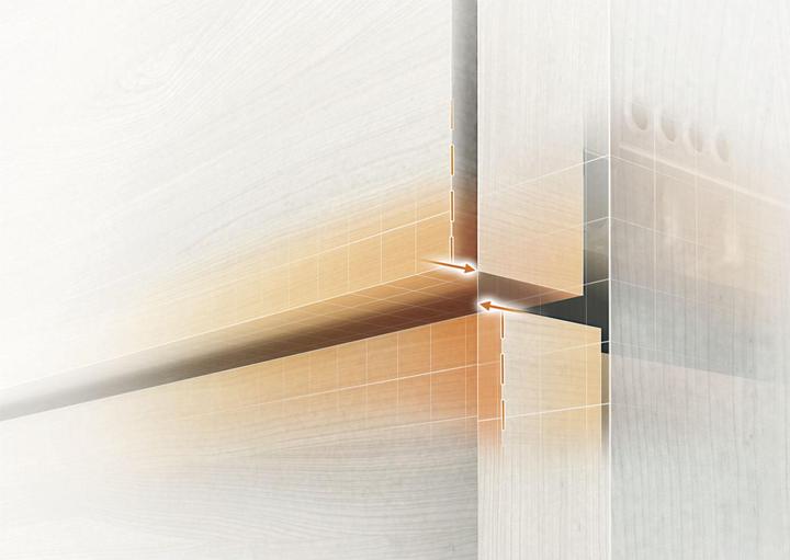 Actual product image Blum Depth adjustment MOVENTO