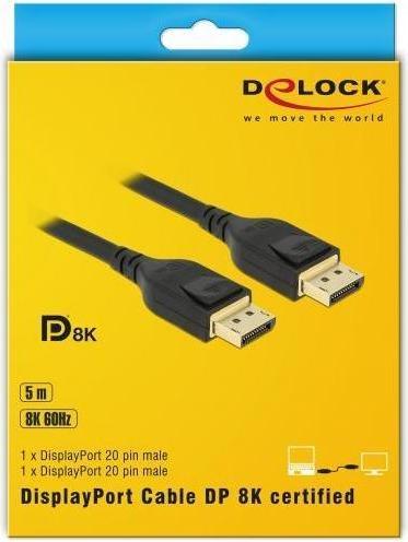 Image du produit Delock DisplayPort — DisplayPort (5 m)