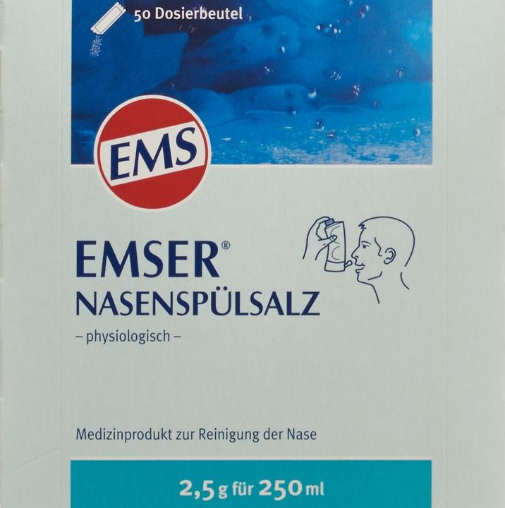 Actual product image Emser Nasal rinsing salt (50 Piece)