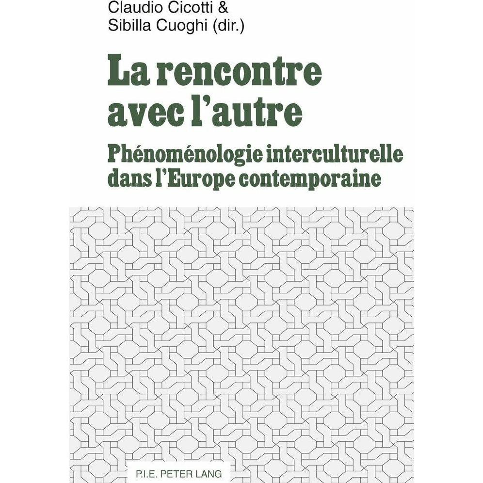 La rencontre avec l’autre, Fachbücher von Claudio Cicotti, Sibilla Cuoghi
