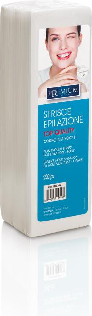 Produktbild Premium Körper Enthaarungsstreifen (20 x 7 cm) (100 x, 100 g)