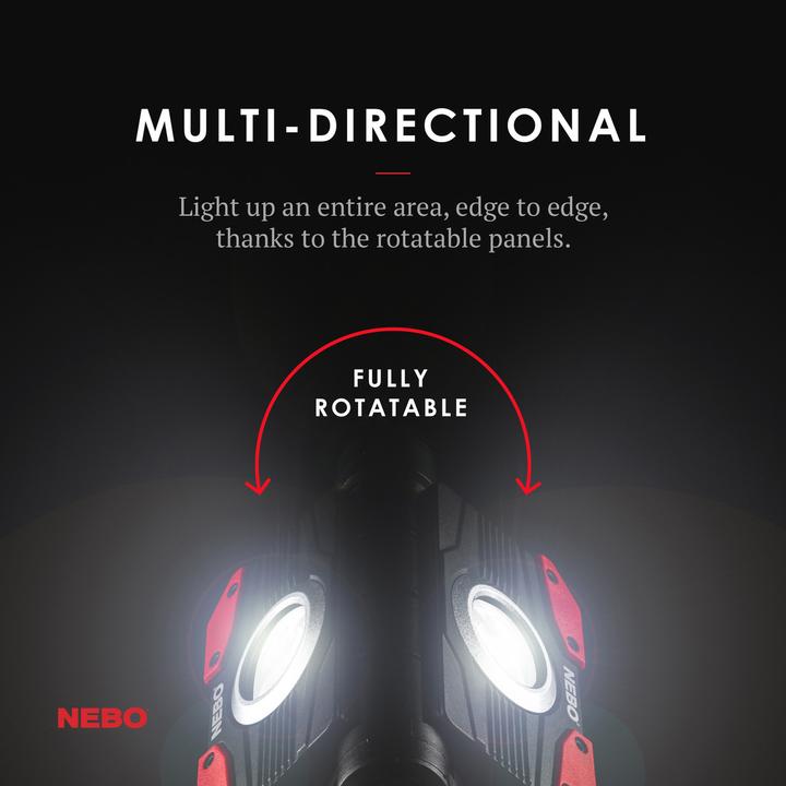 Actual product image Nebo OMNI 2K LED-Arbeitslampe (2000 lm)