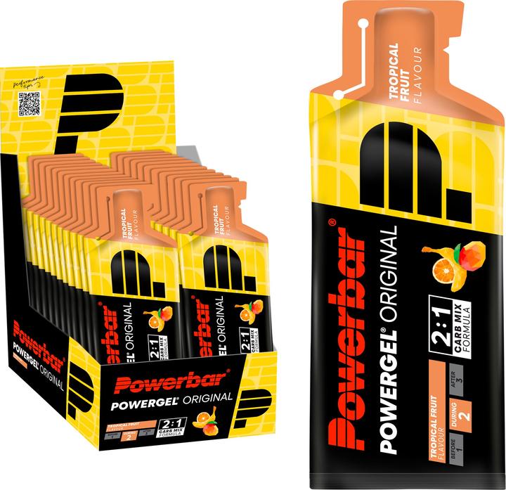 Powerbar PowerGel Original (Tropische Frucht, 24 Stk., 984 g)