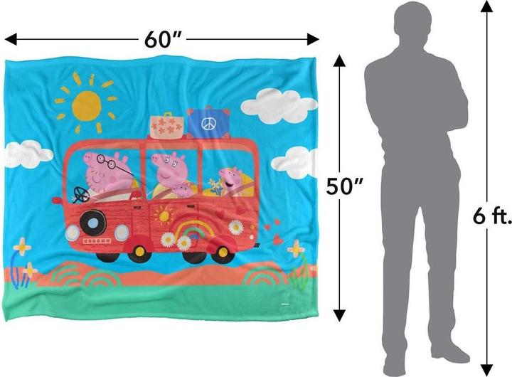 Image du produit Peppa Pig - Couverture (152 x 127 cm)