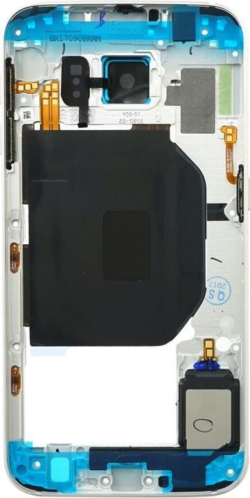 Actual product image Samsung Galaxy S6 G920F middle frame blue (Samsung Galaxy S6)