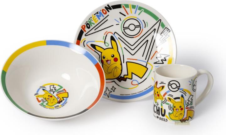 Actual product image Joojee Pokémon Rainbow Pikachu: Breakfast Set (0 ml, 1x)