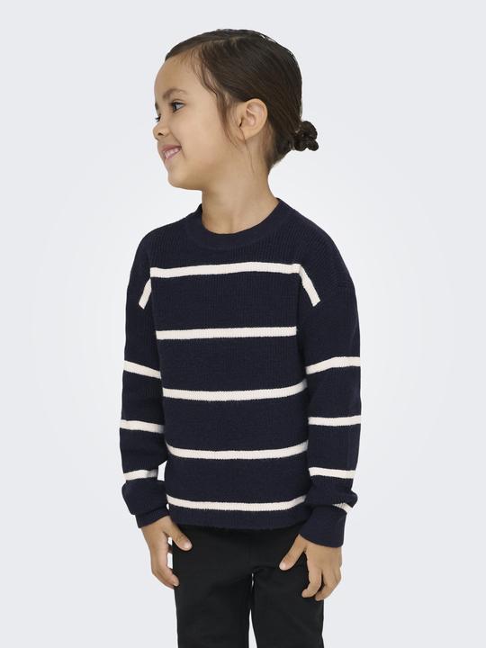 Produktbild Only Kmgfranca Life Short Ls Stripe Knt Noos (92)