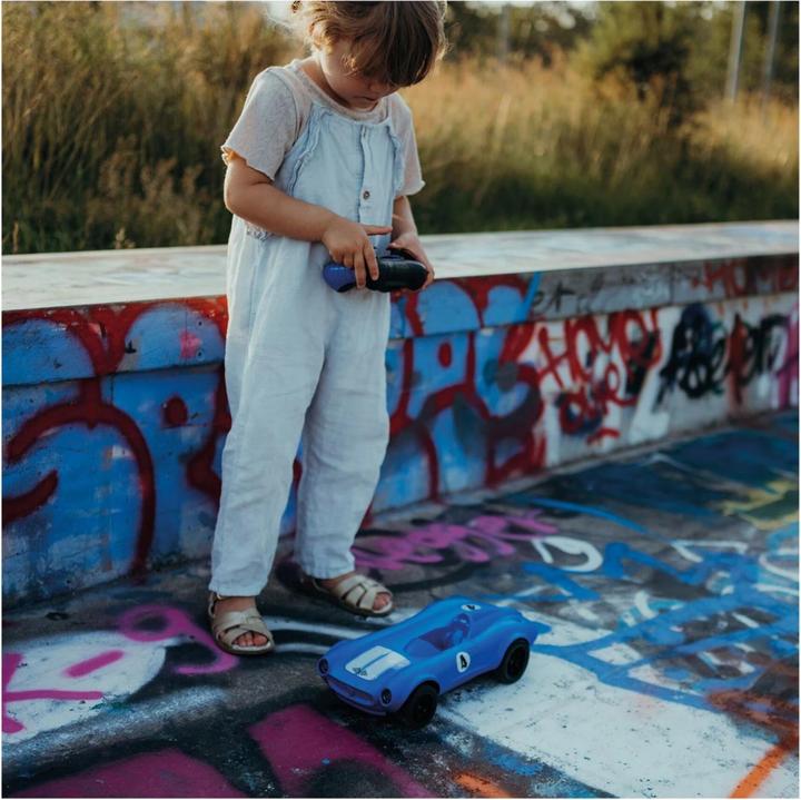 Productafbeelding Kidywolf Op afstand bestuurbare auto 1:12 blauw