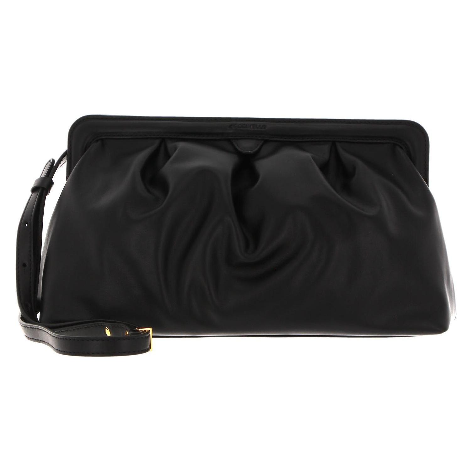 Coccinelle, Damen, Handtasche, Umhängetasche "Diletta" Schwarz, Schwarz