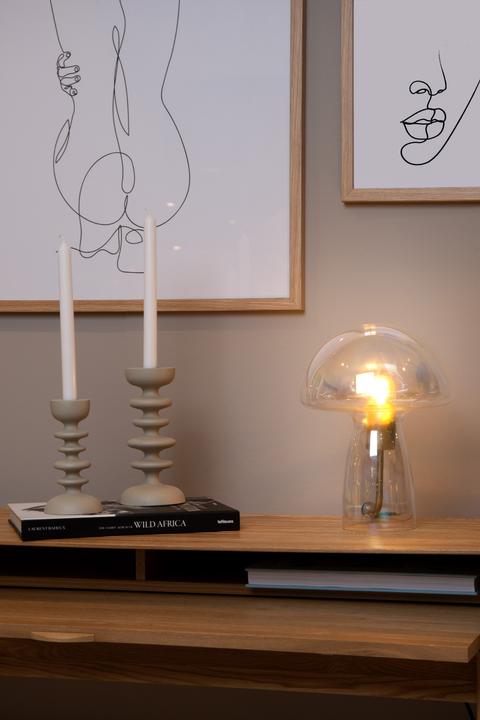 Image du produit Lucide FUNGO - Lampe de table - 1xE27 - Transparent 10514/01/60 (E27)