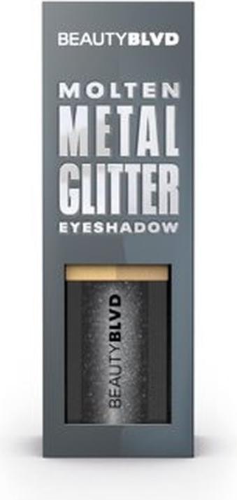 Huda Beauty Beauty Blvd, Molten Metal Melisant, Liquid Eyeshadow, Melisant, 4.5 ml For Women (Melisant)