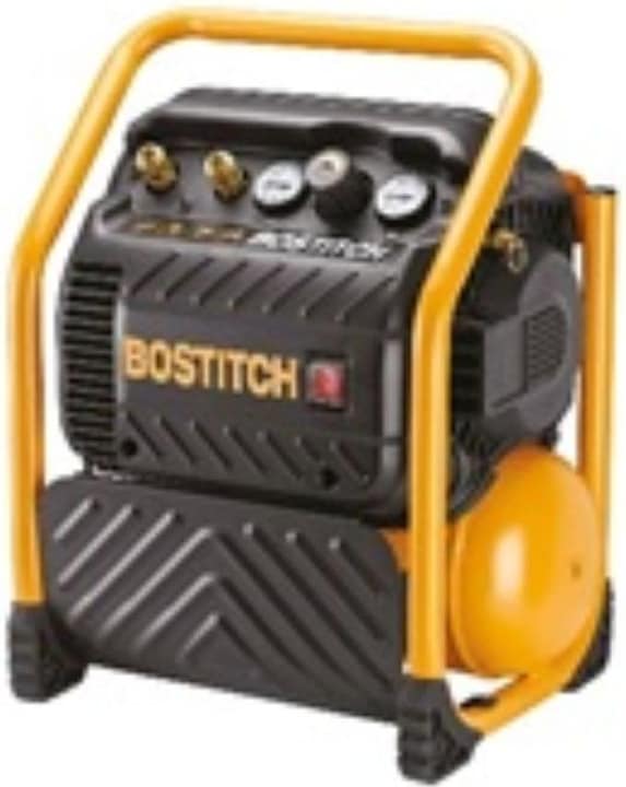 Bostitch RC10SQ-E Construction site compressor 9.4 liters / 1.5 hp / 13.78 bar / 230 V extremely quiet (13.78 bar, 9.40 l)