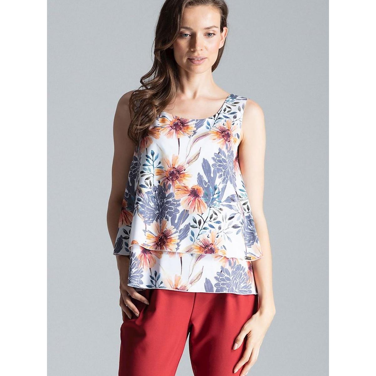 Figl, Damen, Bluse, Bluse, Mehrfarbig, (S)
