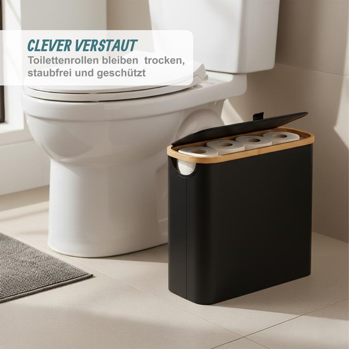 Actual product image Relaxdays Toilet roll storage
