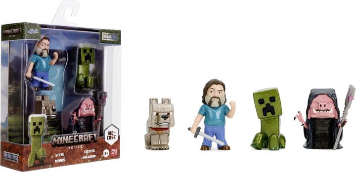 Image du produit Jada Minecraft Movie 4-Pack 2,5" Figures