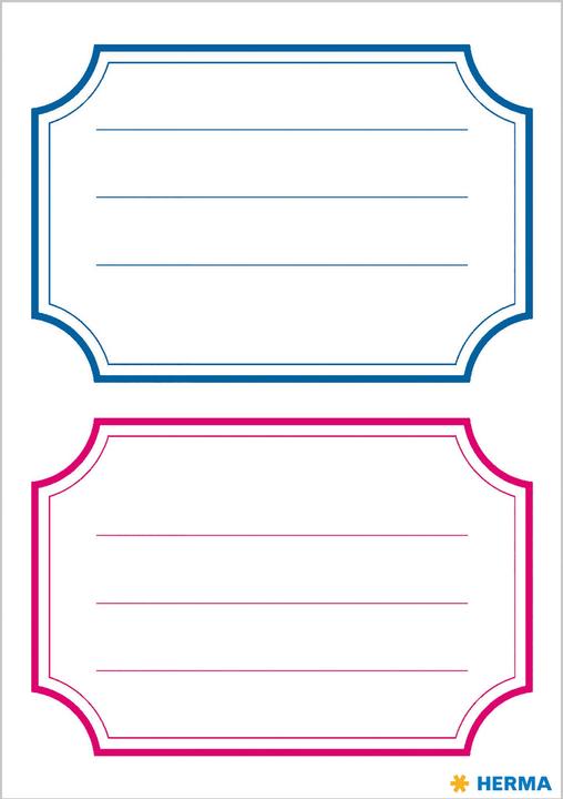 Produktbild HERMA Buchetiketten
