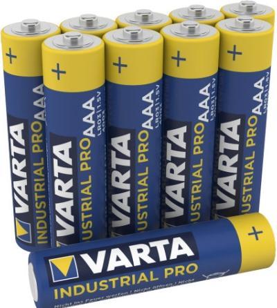 Immagine prodotto Varta alcali industriali (10 pz., AAA, 1250 mAh)