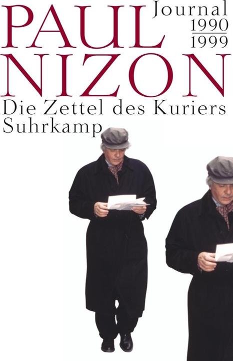 Produktbild Die Zettel des Kuriers (Deutsch, Paul Nizon, 2008)