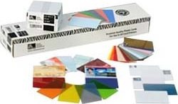Actual product image Zebra Plastic cards, 100pcs/box