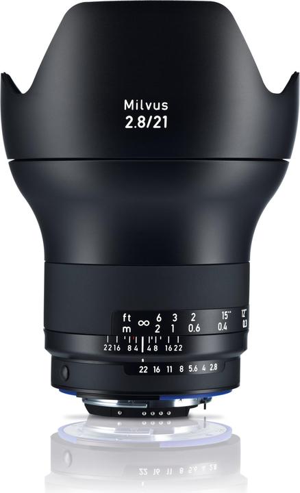 Immagine prodotto Zeiss Milvus 21mm f/2.8 ZF.2 Nikon F (Nikon F, Full-frame)